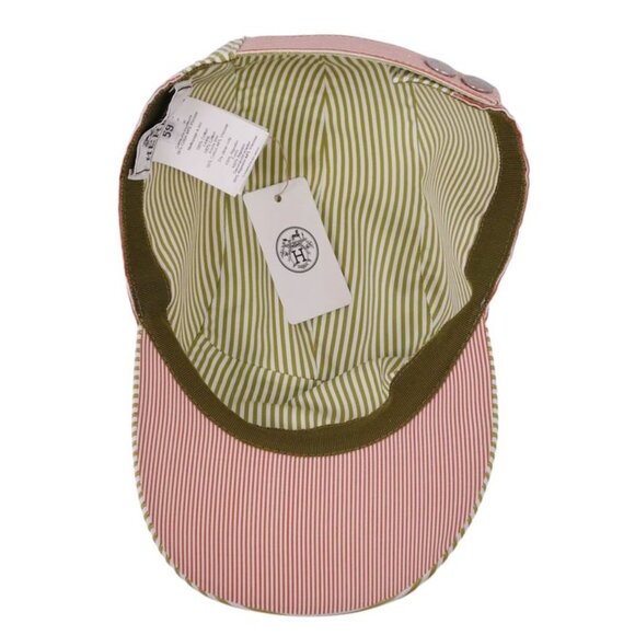 Hermes Hat 22 SS Nevada Cap Stripe Co
